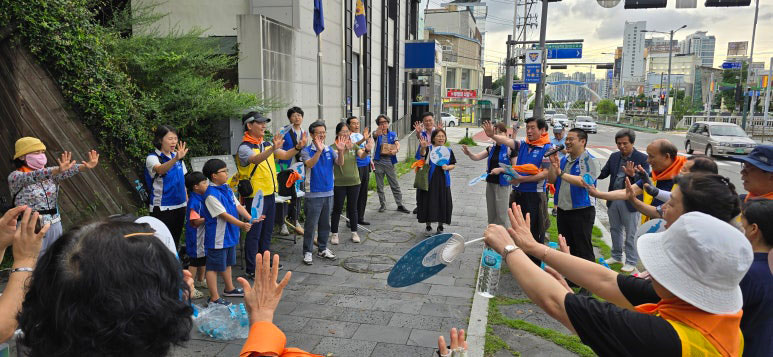 [광주광역시 남구] 광주천을 걸으며 통일을 염원하는 "2024 7월 남구 통일올레 걷기"